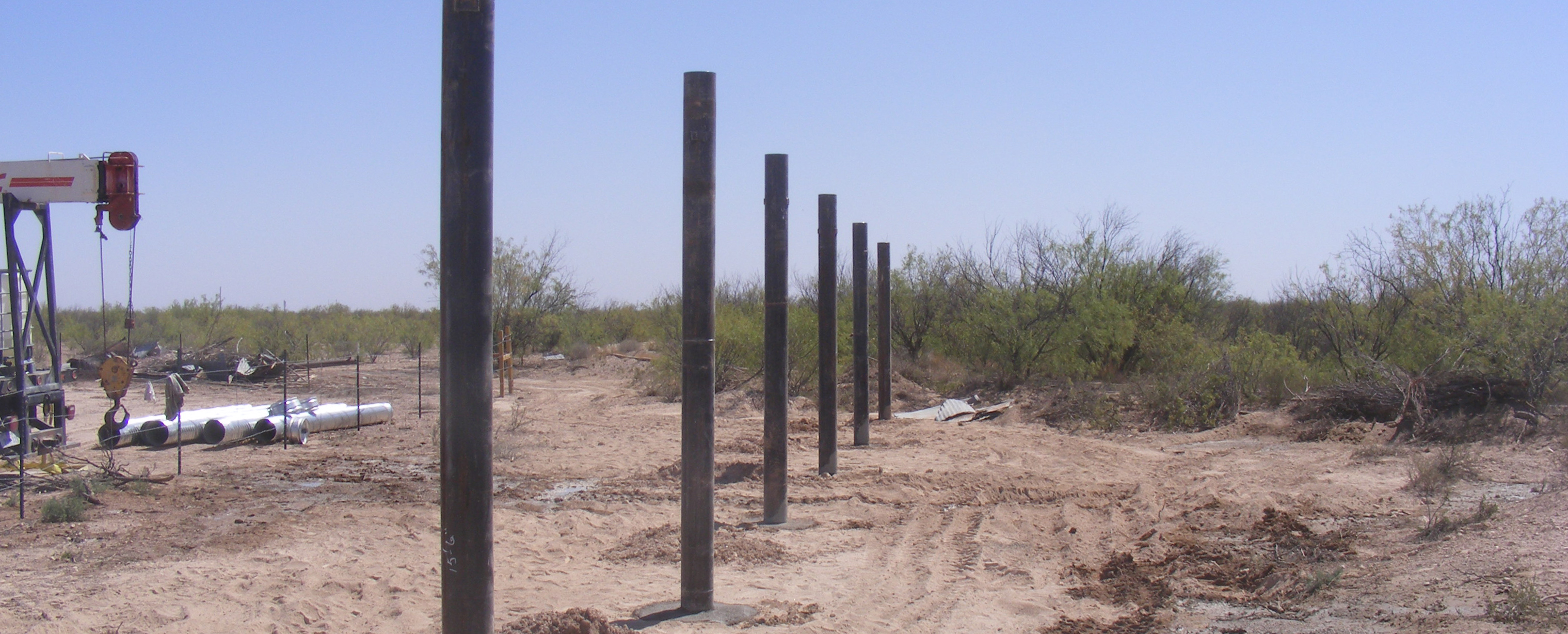 Spring Branch Water Well - SunRotor XR (Panel Mounting Rack Poles)