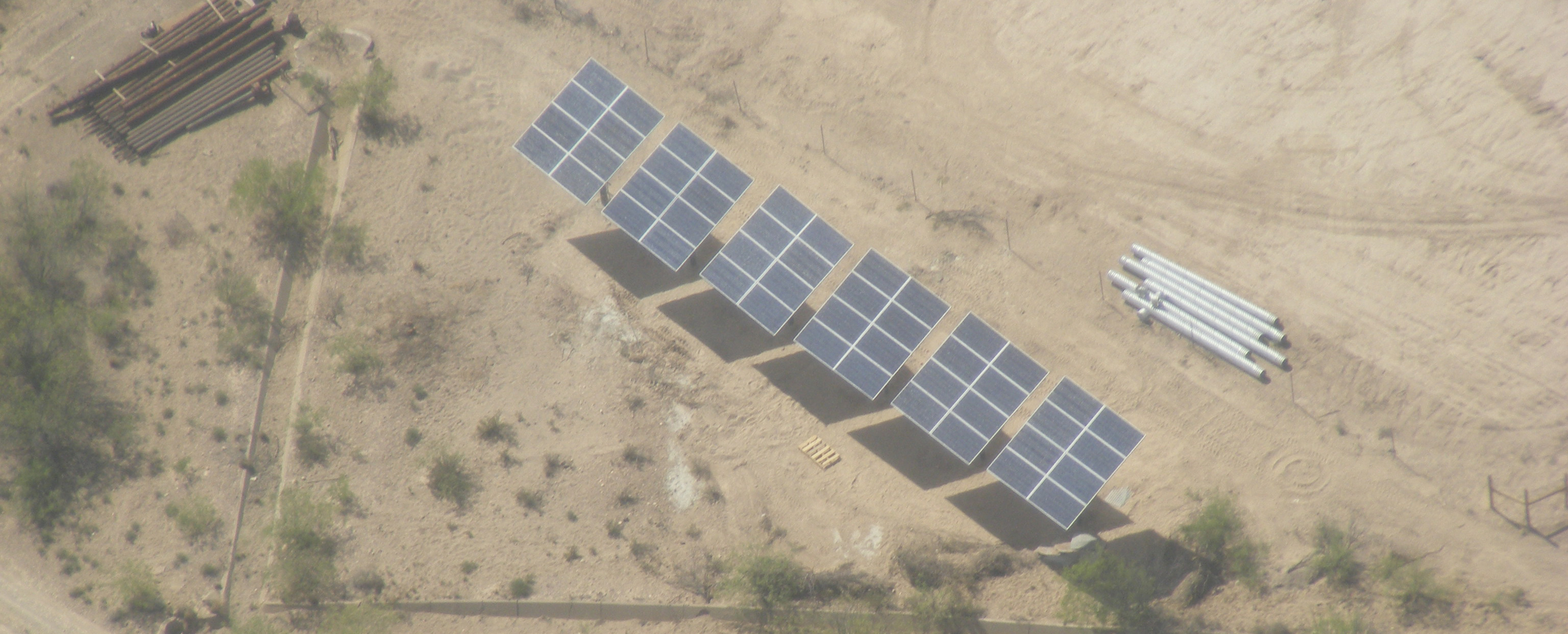 Spring Branch Water Well - SunRotor XR (Aerial - 10 HP XR System)